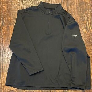 Callaway Black Long Sleeve Pullover
